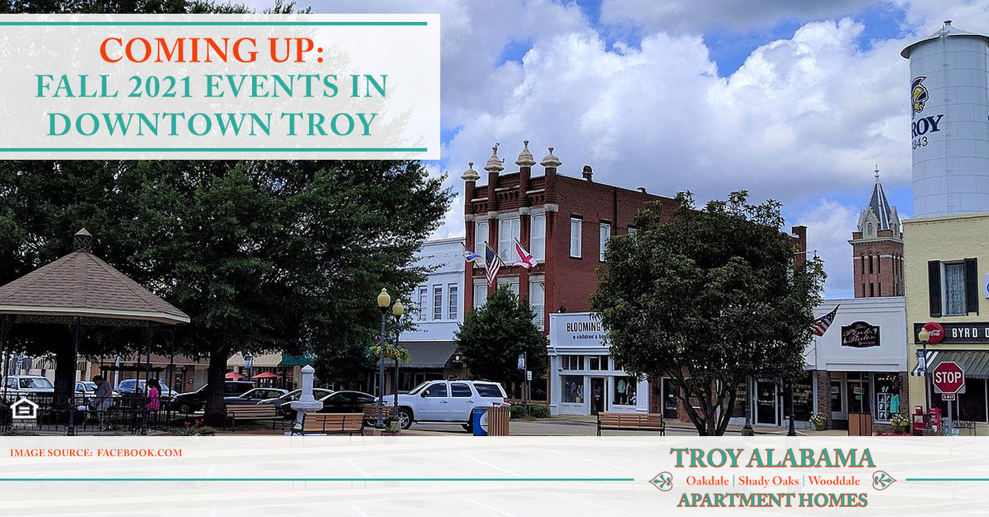 Fall 2021 events in Downtown Troy